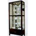 Howard Miller Williamson Espresso Finish Curio Cabinet w/ 6 Shelves